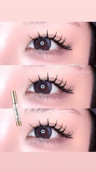 マツエク・マツパ ♡🎀束感まつげ/ rua🎀♡のマツエク・マツパデザイン