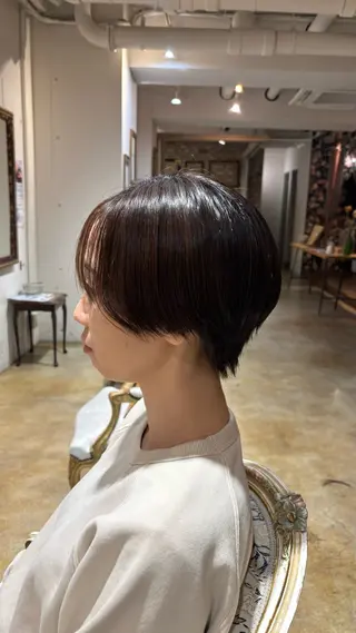 ショート Milial所属・松下 穂乃香のヘアスタイル