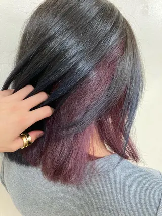 ミディアム 💍大人デザイン /ハイトーン♡リクトのヘアスタイル