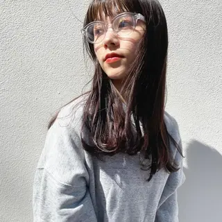 ロング カラー 嶋佐 昌大 シマサマオのヘアスタイル