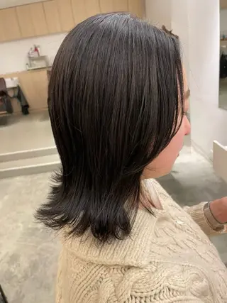 ミディアム 💖ASUKA 💜/透明感カラーのヘアスタイル