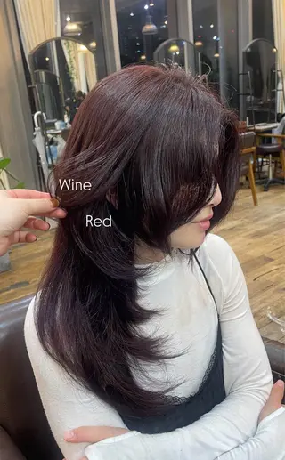 ロング カラー kahona/カラー /縮毛矯正/銀座のヘアスタイル