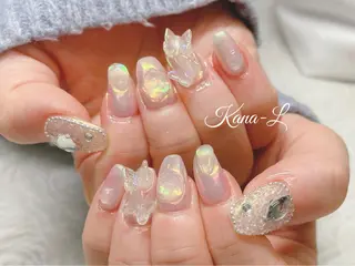 カラー ネイル 芦辺 香奈のネイルデザイン