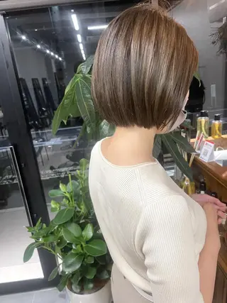 ショート カラー darts所属・松永 雄樹のヘアスタイル