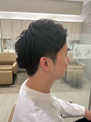 メンズ 栗田 優月のヘアスタイル