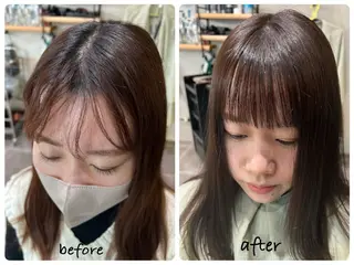 パーマ Glimpseあやね 🎀大濠のヘアスタイル