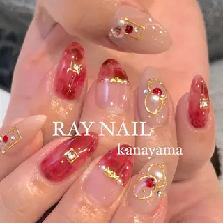 ネイル Arowa 伊田のネイルデザイン