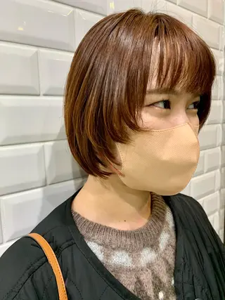 ショート カラー APPiiS所属・APPiiS 柳田 葵のヘアスタイル