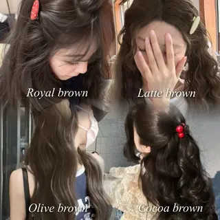 ロング カラー ブリーチなし透明感 カラー/MISANOのヘアスタイル