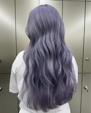 ロング カラー 🎀韓国スリムタッキ 羽エクステ🎀kiiのヘアスタイル