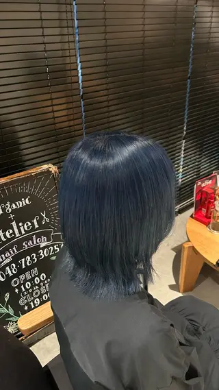 カラー organic＋atelier所属・りお ブリーチ/パーマのヘアスタイル