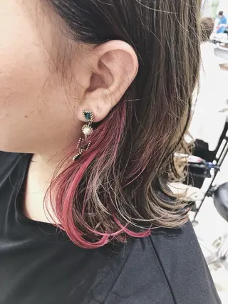 ミディアム カラー AVANCE泉大津店 加茂瑞希のヘアスタイル