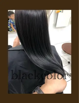 ロング カラー 🥀ダブルカラー/ 艶カラー🥀ユイキのヘアスタイル