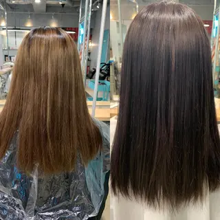 セミロング ショート🌼パーマ 本間正子のヘアスタイル