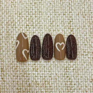 ネイル ⭐︎休業中の練習⭐︎ JNA認定講師髙橋のネイルデザイン