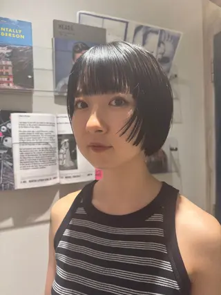 ショート 今泉/KAI🦓艶髪 ボブ/ミニボブのヘアスタイル