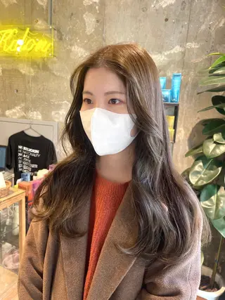 カラー ano @anomukuiのヘアスタイル