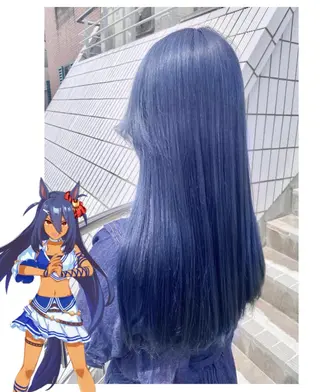 ロング カラー GARU-ガル-所属・TSUNO🦖 派手髪/オタク美容師のヘアスタイル