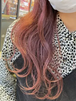 ロング カラー le'a所属・谷町/Le'a /竹原しおなのヘアスタイル