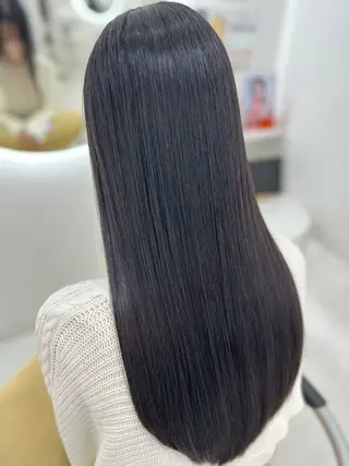 ロング aini上本町 吉元直明のヘアスタイル