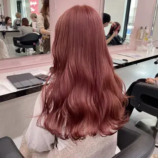カラー 暖色ガーリーヘア🎀 MEARI🩰のヘアスタイル