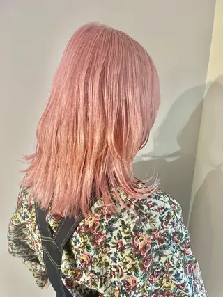 ミディアム カラー La fith hair ray所属・メンズ/パーマ/ ブリーチ/KAITOのヘアスタイル