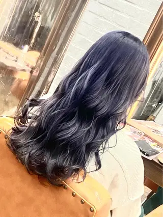 ロング カラー Helm所属・久次米 智人のヘアスタイル