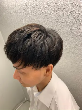 ミディアム ヘアアレンジ メンズ 杉本 和大のヘアスタイル