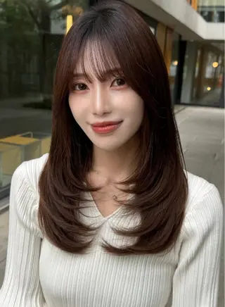 ミディアム GOTODAY シェアサロン所属・メンズウルフ🐺/ ブリーチ/MOMOのヘアスタイル