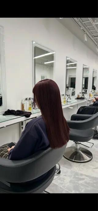 ロング カラー ブリーチ無し透明感 🕊AZUSAのヘアスタイル