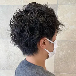 パーマ メンズ カット／メンズカット 藤田麻衣のヘアスタイル