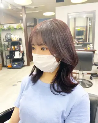 ミディアム カラー cocoru所属・＊横浜駅＊ 金子 誠也のヘアスタイル