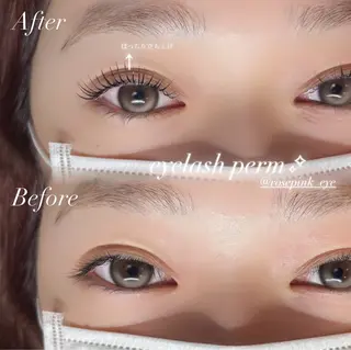 マツエク・マツパ rose pink所属・rose pink MIYUのマツエク・マツパデザイン