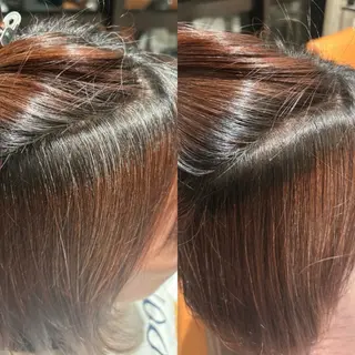 カラー ダダキュービッグ 渡辺 ミウのヘアスタイル