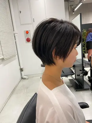 ショート カラー 似合わせ専門美容師 なかじまのヘアスタイル