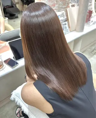 セミロング 浅井 琥珀のヘアスタイル