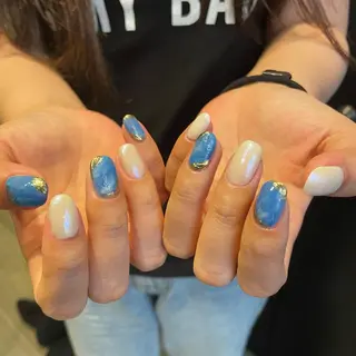 ネイル 🫧飛山琉桜/二条 ネイルアート/束感のマツエク・マツパデザイン