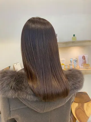 ミディアム コテ巻き風パーマ✨ かつみのヘアスタイル