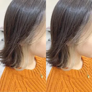 ミディアム H所属・H (エイチ) 烏丸御池店のヘアスタイル