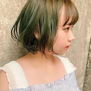 ショート カラー CODE.LINE所属・中川 竜誠のヘアスタイル