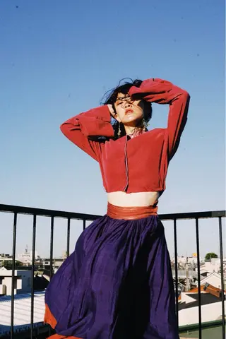 セミロング パーマ ヘアアレンジ GOTODAY SHAiRE SALON原宿本店所属・【デザイナー】 アシカワカイトのヘアスタイル