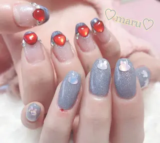 ネイル まるみ ♡のネイルデザイン