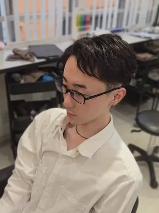 メンズ ショート Lapis 名古屋駅前店所属・LEN名古屋/パーマ 海外ヘア/メンズ特化のヘアスタイル