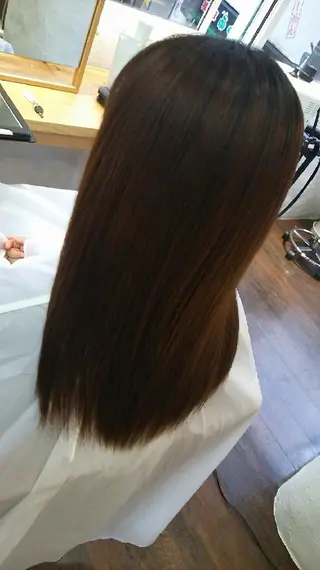 セミロング パーマ こだしま   みなのヘアスタイル