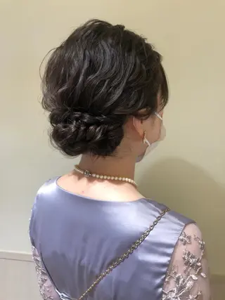 ヘアアレンジ さかい なつみのヘアスタイル