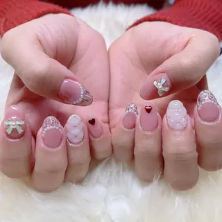 セミロング 💜MIYA nail川崎店のネイルデザイン