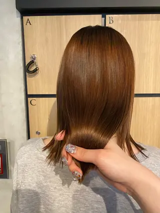 ミディアム Jewel  Box東梅田所属・髪質改善サロン 梅田/ヨナミネのヘアスタイル