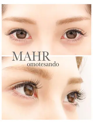 マツエク・マツパ MAHR omotesandoのマツエク・マツパデザイン