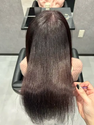 セミロング カラー 佐野 彩音のヘアスタイル