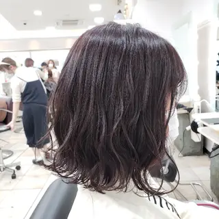 ミディアム カラー ボブ・ロブ　福田 泰久✂️✨のヘアスタイル